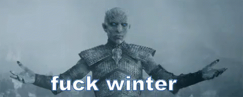 Winter Is Coming Night King GIF