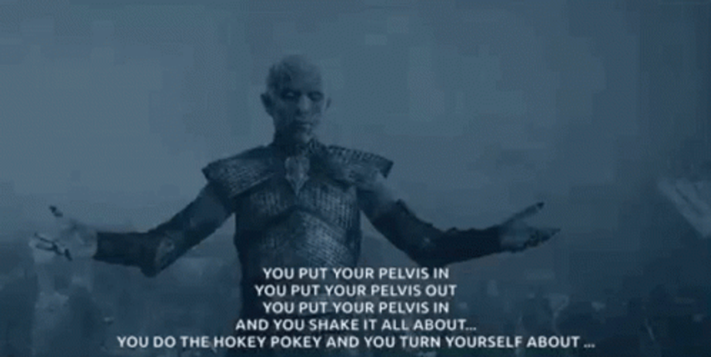 Winter Is Coming Night King Dancing GIF