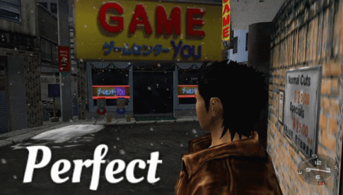 Winter Shenmue Perfect GIF