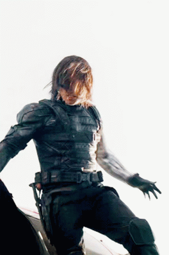 Bucky Barnes The Winter Soldier GIF