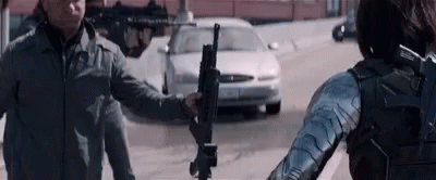 Bucky Barnes Winter Soldier Journey GIF