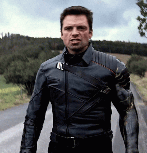 The Winter Soldier Sebastian Stan Character GIF