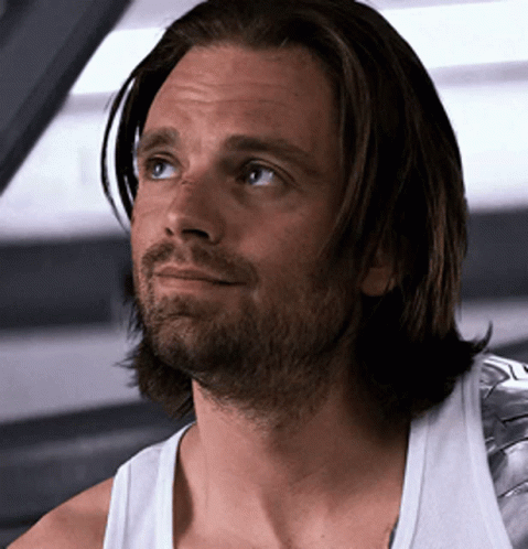 Winter Soldier Bucky Barnes Happiness GIF