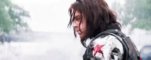 Winter Soldier Bucky Barnes Character GIF