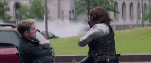 Winter Soldier Sebastian Stan Fight Scene GIF