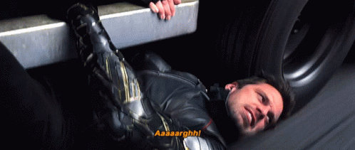 Winter Soldier Bucky Barnes Hidden Below Truck GIF