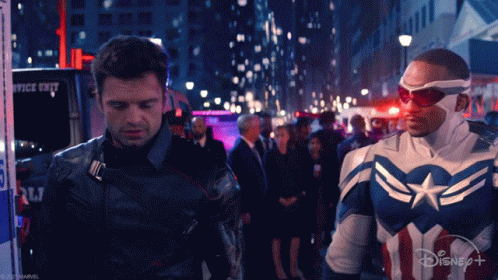 Winter Soldier Bucky Barnes Strikes Back GIF