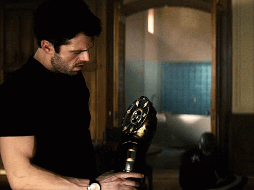 Sebastian Stan As The Winter Soldier GIF