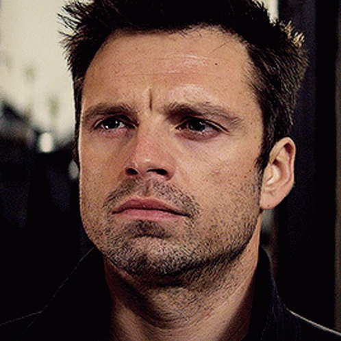 Winter Soldier Sebastian Stan Feeling Emotional GIF