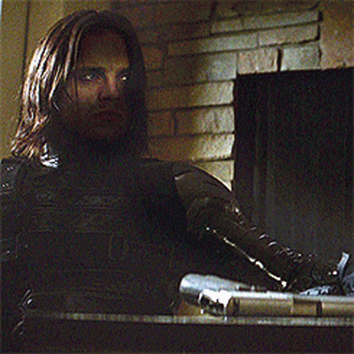 Winter Soldier Bucky Barnes Sorrow GIF