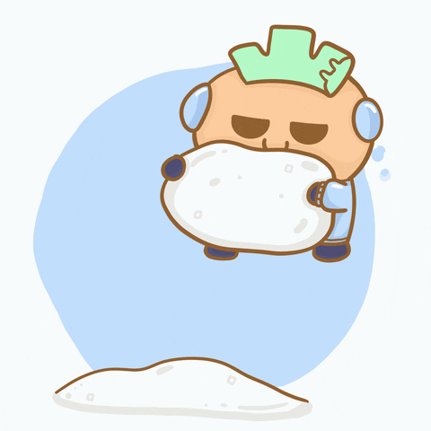 Winter Solstice Christmas Cute Animation GIF