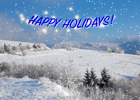 Winter Solstice Merry Christmas Happy Holidays GIF