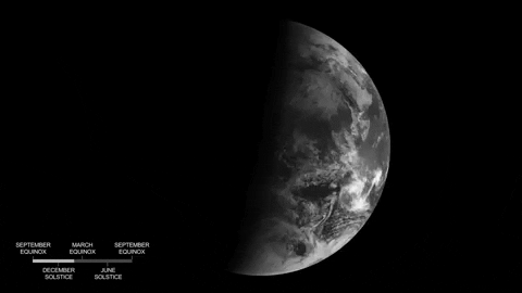 Winter Solstice Summer Fall Nasa GIF