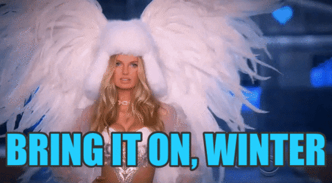 Winter Victoria's Secret Angel GIF