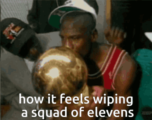 Wiping A Squad Of Elevens GIF