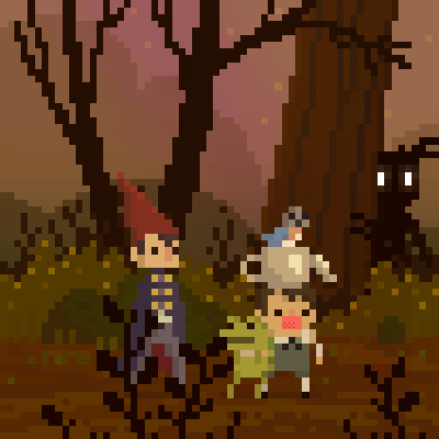 Wirt Frog Pixel Art Over The Garden Wall GIF