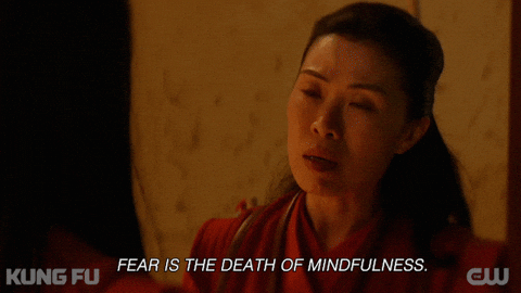 Wise Woman Fear Is Death Mindfulness GIF