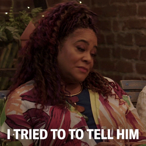 Wise Woman I Tried To Tell Him GIF