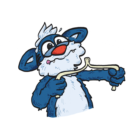 Wish Bone Buffalo New York Mascot GIF