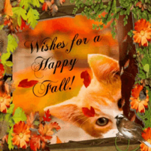 Wishes For A Happy Fall Beautiful GIF