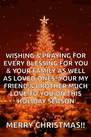 Wishing And Praying For Every Blessing For You And Your Family As Well As Loved Ones . GIF