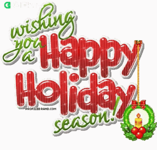 Wishing You A Happy Holiday Season GIF