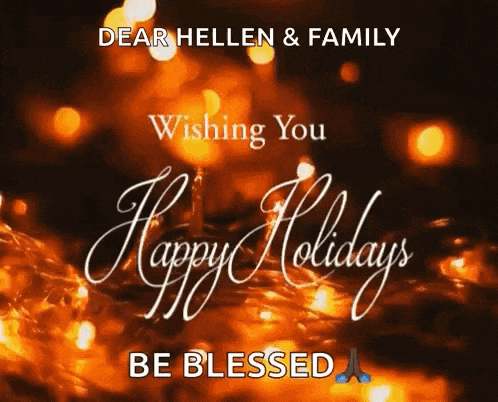 Wishing You Happy Holidays Gif GIF