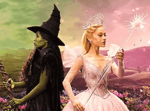 Witch and Fairy Standing Together