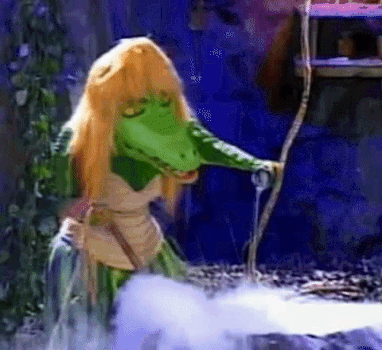 Witch Cuca Cooking Potions GIF
