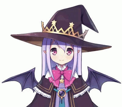 Witch Little Girl Anime Halloween GIF