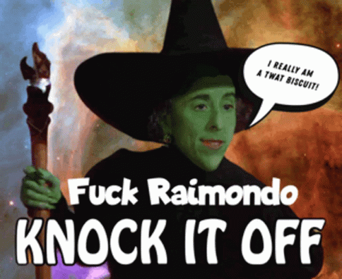 Witch Saying Fuck Raimondo Knock It Off GIF