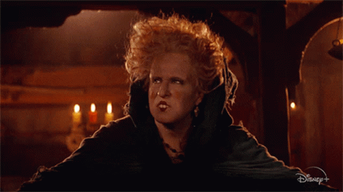 Witch Saying Glorious Morning