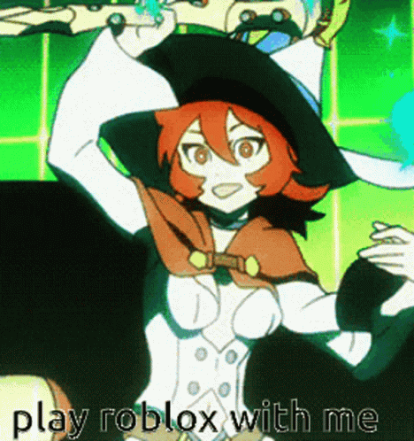 Witch Saying Play Roblox With Me