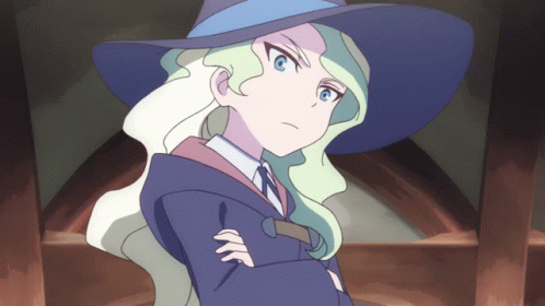 Witch with Arms Crossed and Hat