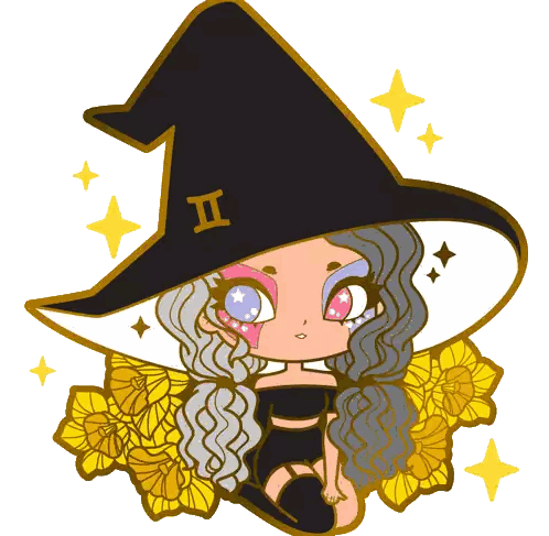 Witch with Black Hat and Ii