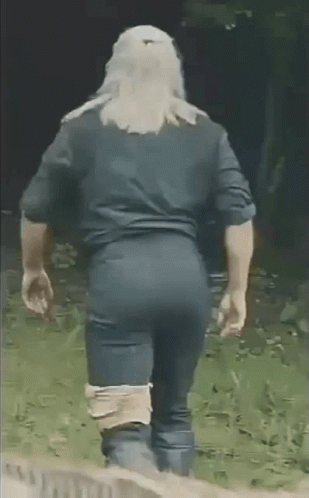 The Witcher Geralt's Back GIF