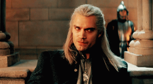 Witcher Looking Sharply GIF