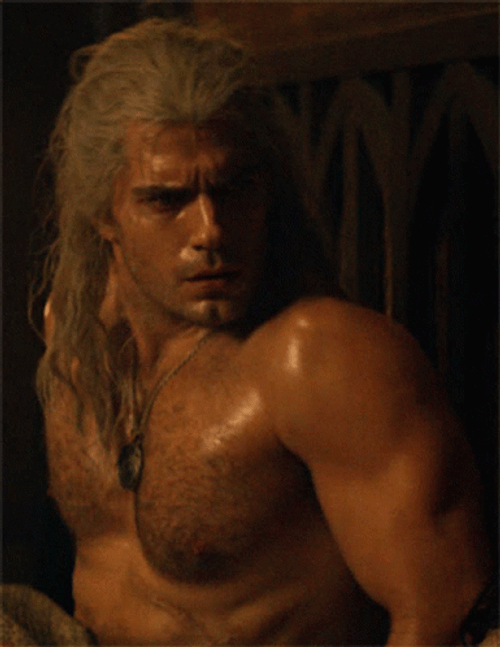 Witcher Geralt's Muscles GIF