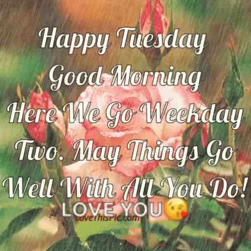 With All You Do Have A Blessed Tuesday GIF