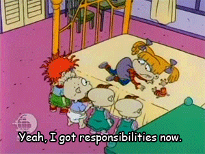 With Great Power Comes Great Responsibility Angelica Pickles GIF