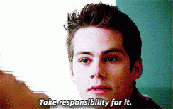 With Great Power Comes Great Responsibility Teen Wolf GIF
