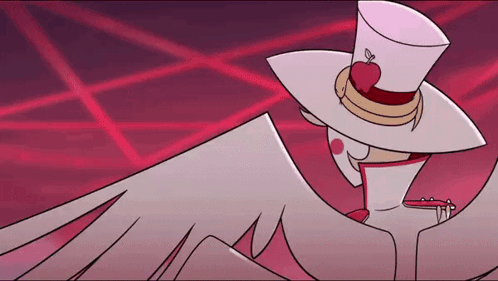 With Wings Lucifer Hazbin Hotel GIF