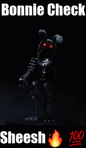Withered Bonnie Check Sheesh GIF