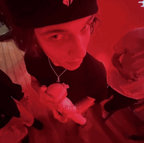 Withered Bonnie Creepy Stare GIF