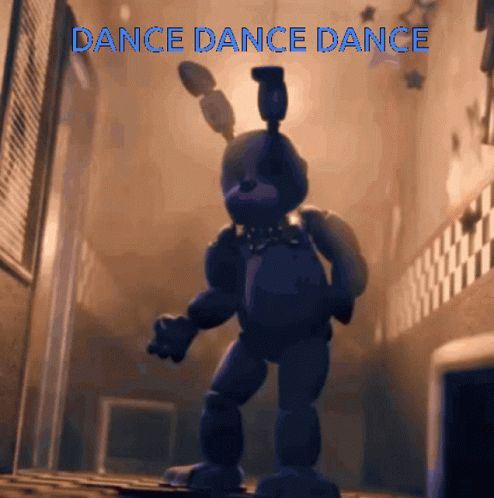 Withered Bonnie Five Nights At Freddys Shadow Dance GIF