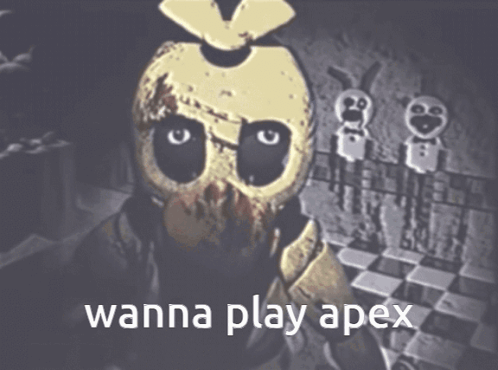 Withered Bonnie Wanna Play Apex GIF