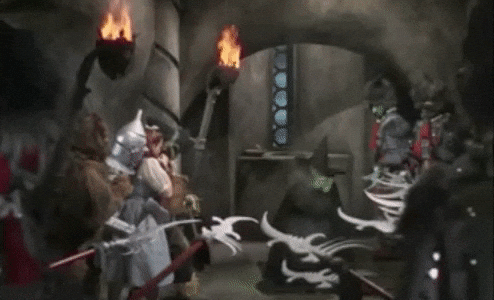 Wizard Of Oz Dorothy And Friends Captured GIF