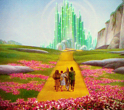 Wizard Of Oz Going Inside Emerald City GIF
