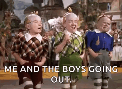 Wizard Of Oz Lollipop Guild Dancing GIF