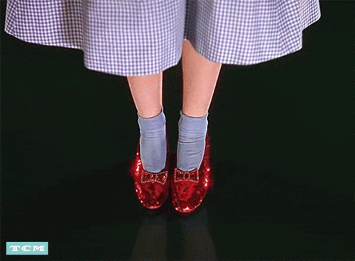 Wizard Of Oz Ruby Shoes GIF